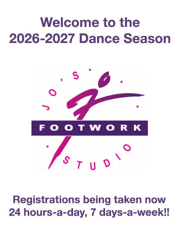 Jos-Footwork-Studio-2026-2027-Season-750px Jo's Footwork Studio Western Springs, IL
