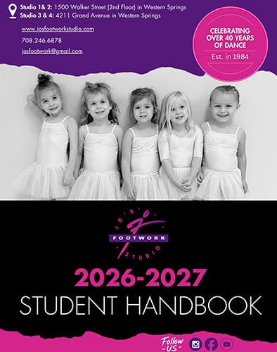 Jo's Footwork Studio 2027 Handbook